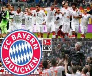 yapboz F. C. Bayern Münih, şampiyon Bundesliga 2012-13